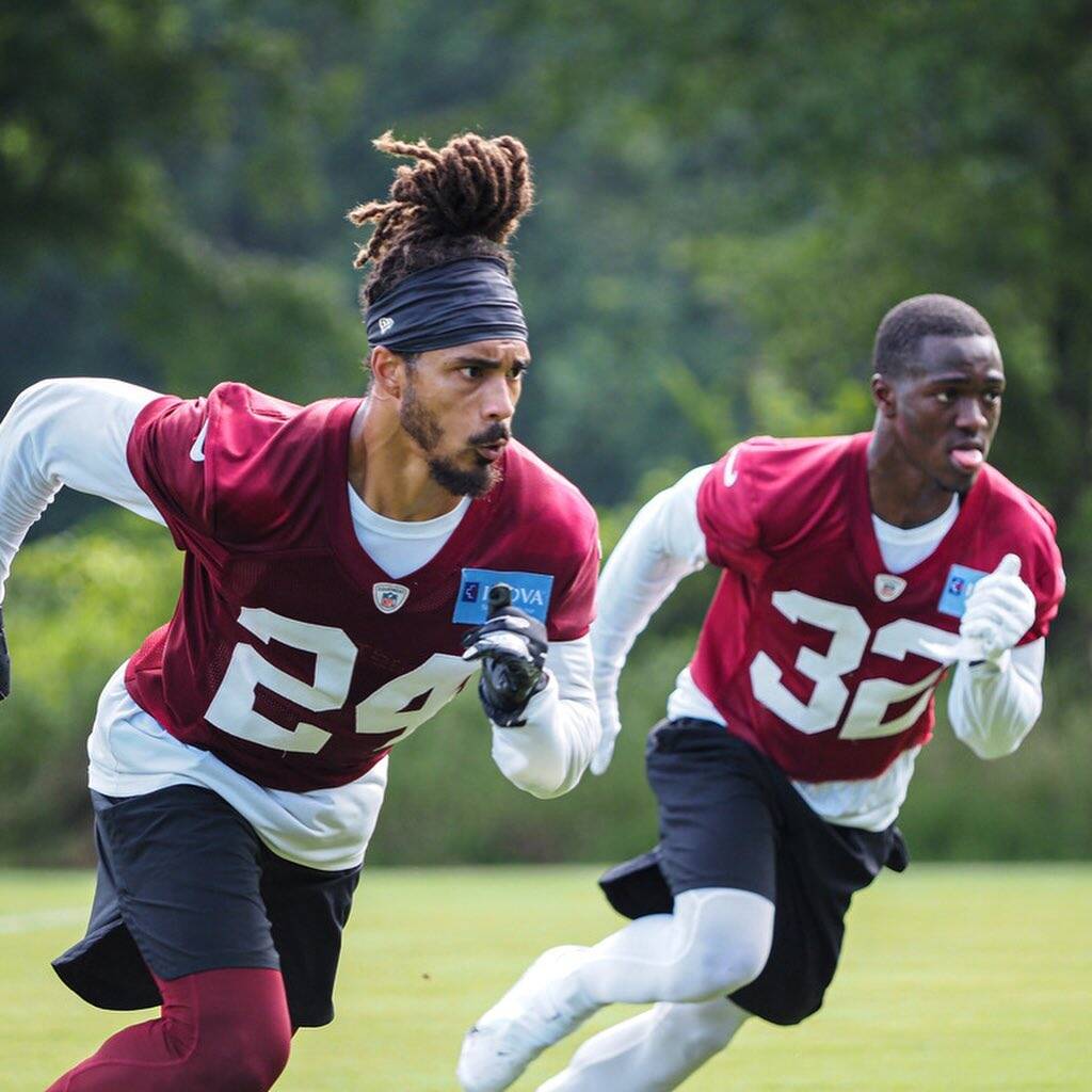 Washington segue treinando. Foto: Instagram