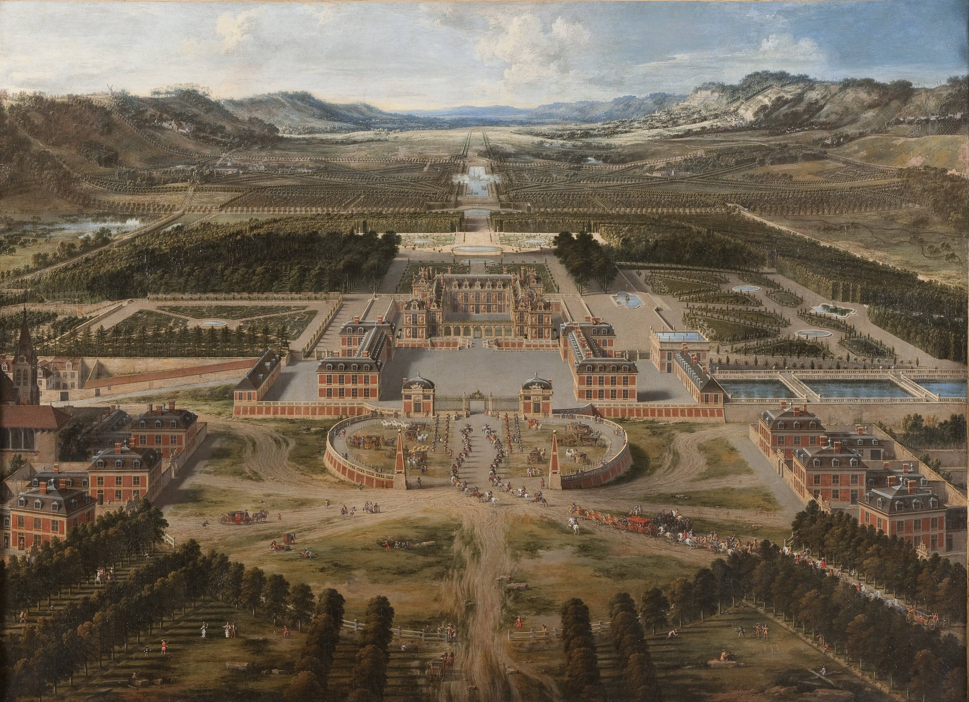 Vista dos jardins do Palácio de Versalhes. Foto: Divulgação