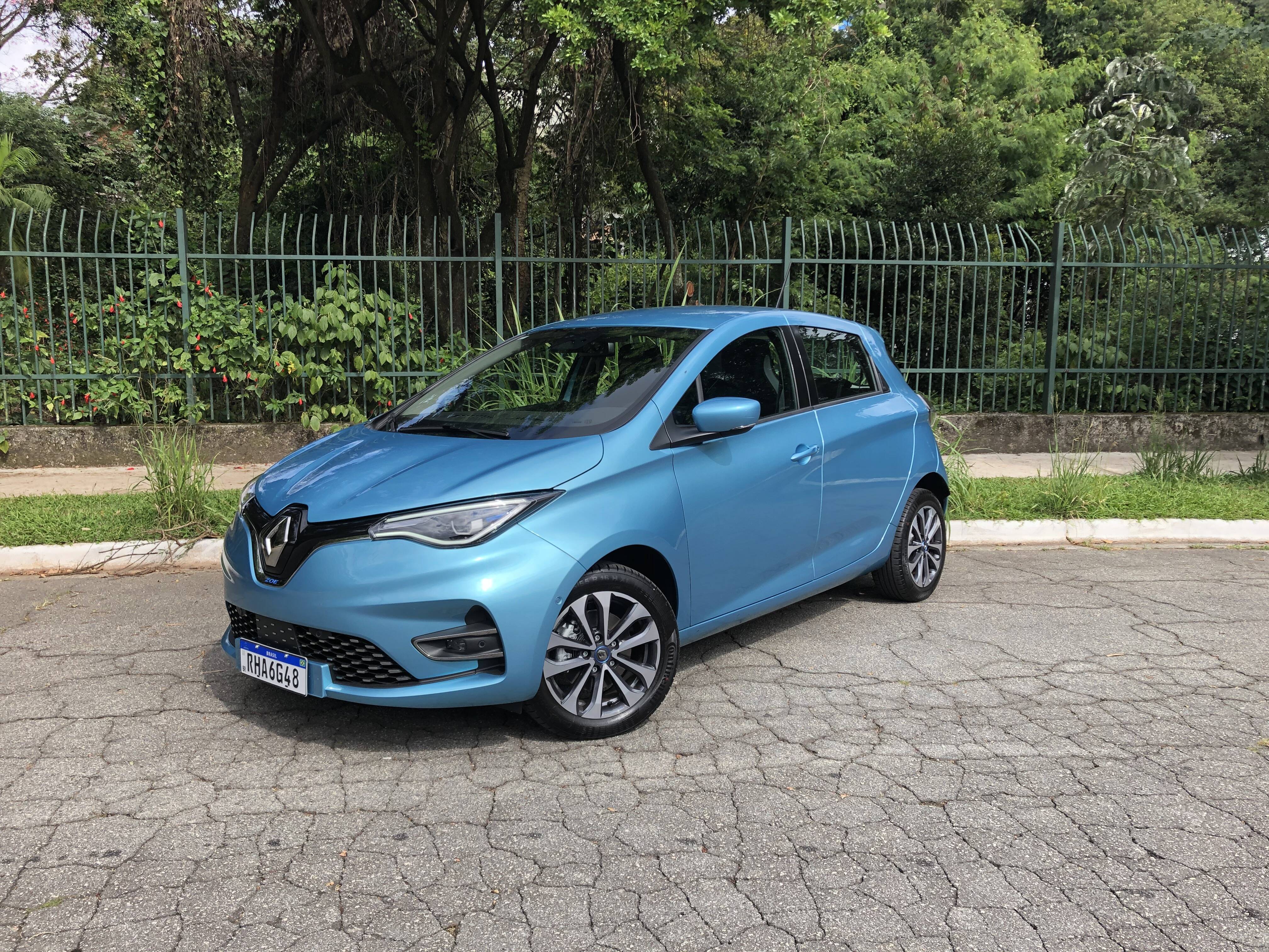 Renault Zoe. Foto: Cauê Lira/iG Carros