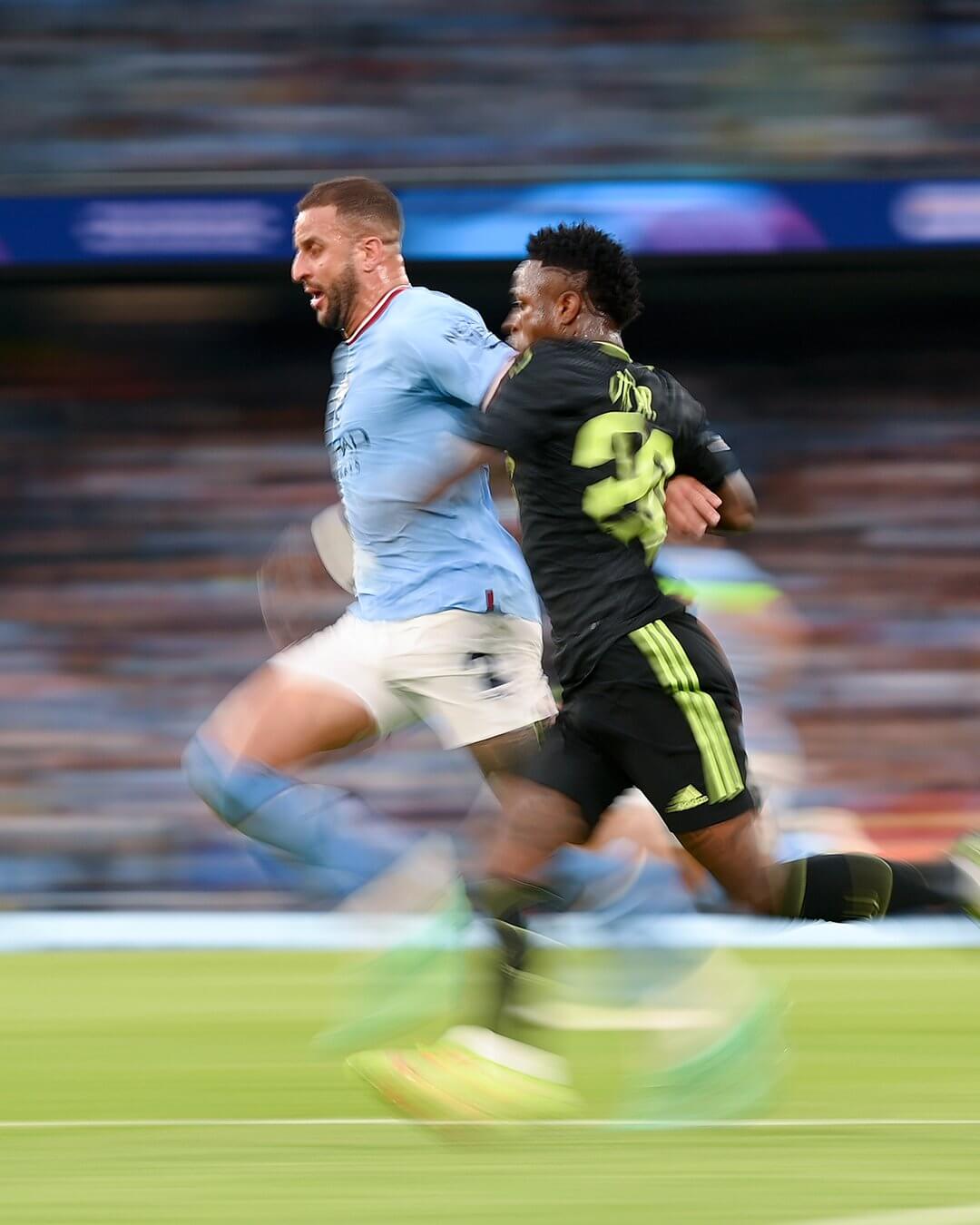 Manchester City x Real Madrid. Foto: Reprodução/Twitter