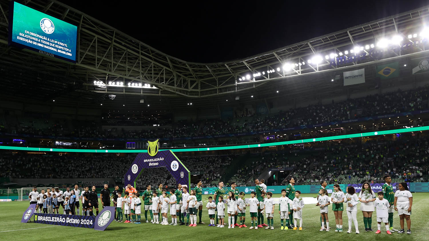 (Foto: Cesar Greco/Palmeiras) Palmeiras x Grêmio (Foto: Cesar Greco/Palmeiras)