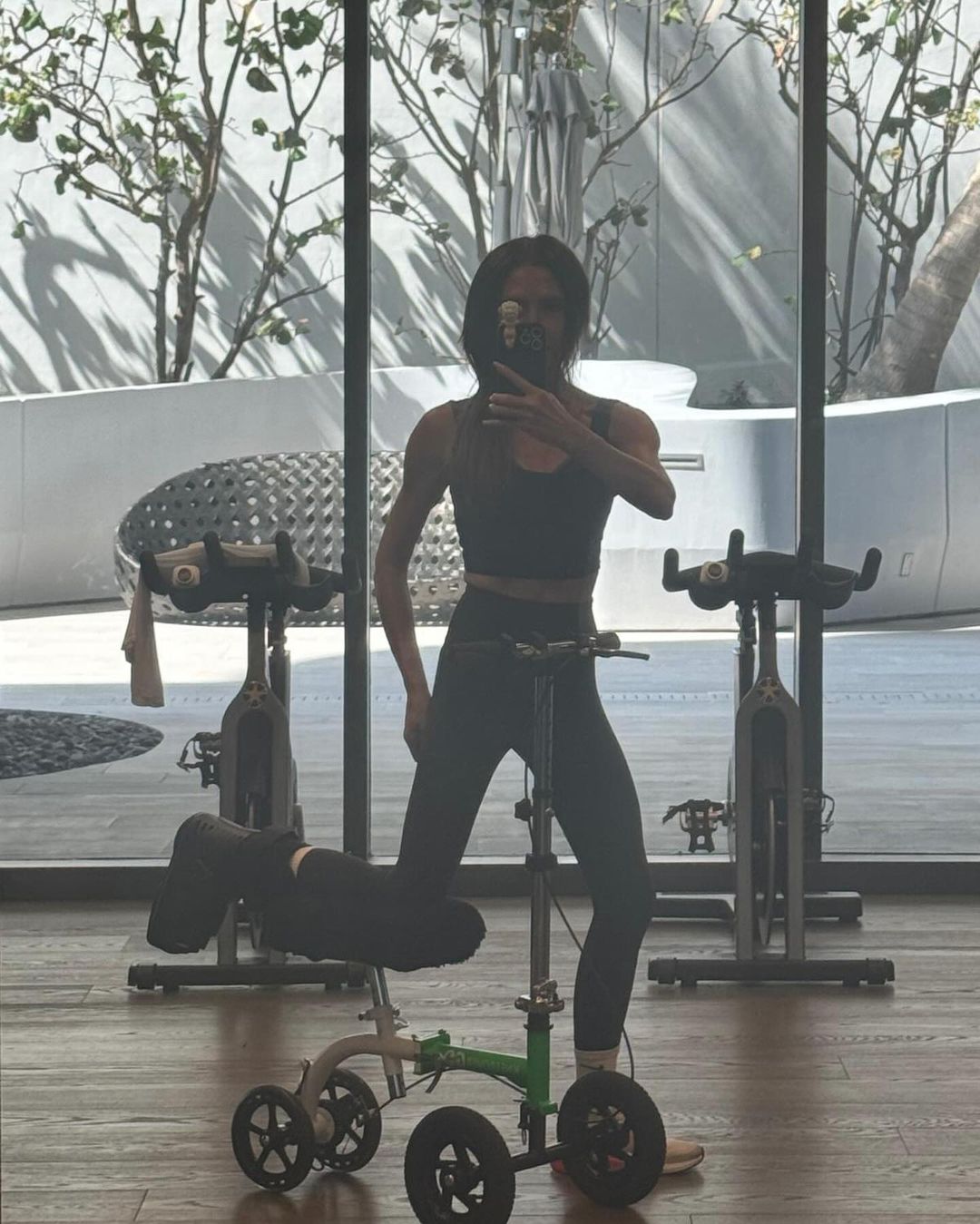 Victoria Beckham em treino Reprodução/Instagram - 13.04.2024