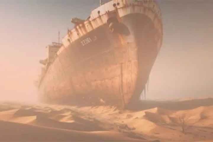 A Costa dos Esqueletos, na Namíbia, traz histórias marcantes com um verdadeiro cemitério a céu aberto, onde são encontrados milhares de navios encalhados nas areias do deserto. As diversas carcaças de barcos e esqueletos de animais marinhos revelam histórias de exploração, naufrágios e um passado colonial alemão. Reprodução: Flipar