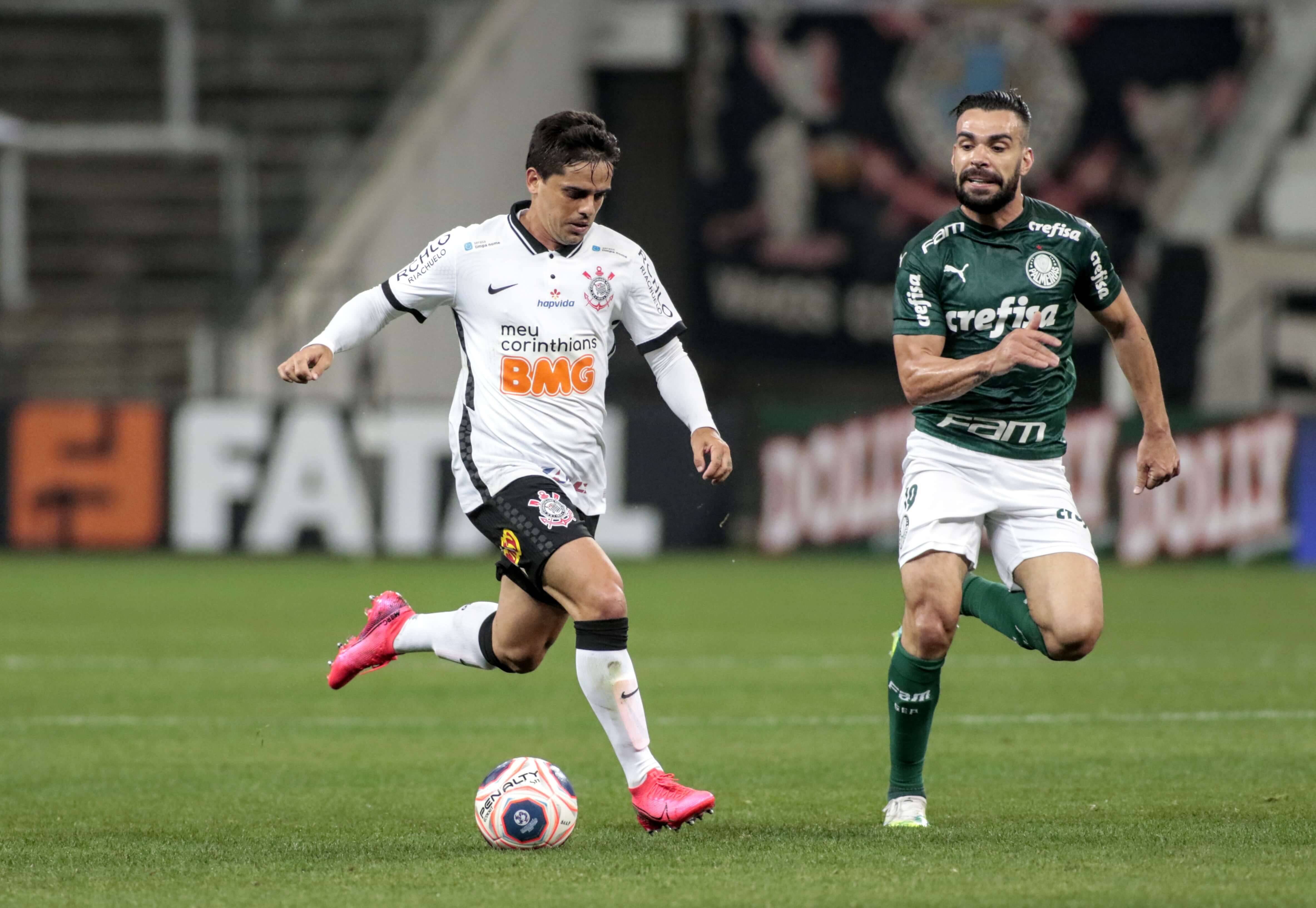Corinthians e Palmeiras. Foto: Rodrigo Coca/Agência Corinthians