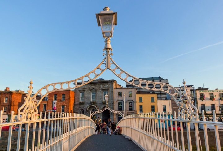 Irlanda (Antigo Estado Livre Irlandês) - 5 milhões de habitantes. Capital: Dublin Reprodução: Flipar