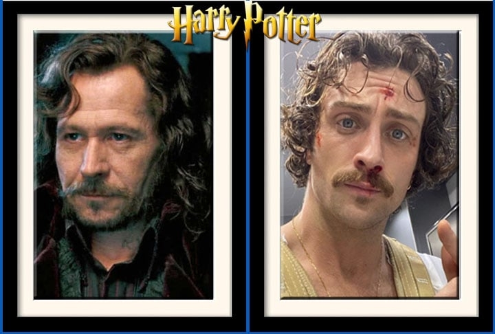 Sirius Black - O padrinho de Harry, perfeito na interpretação de Gary Oldman, poderia ficar com Aaron Johnson. Reprodução: Flipar
