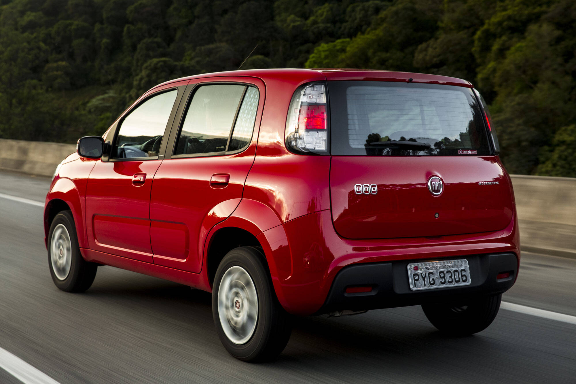 Fiat Uno 2017. Foto: Divulgação