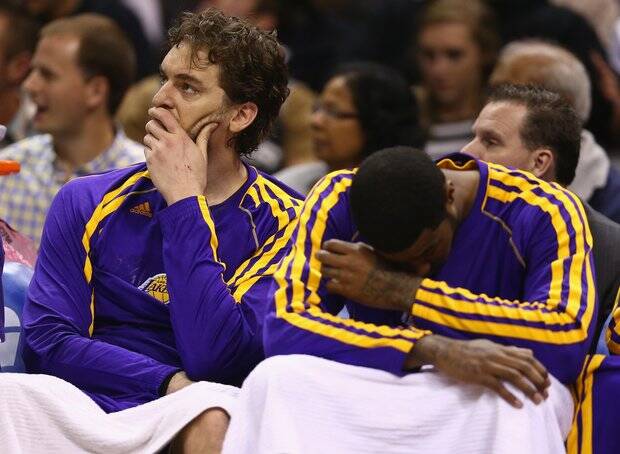 Los Angeles Lakers. Foto: AP