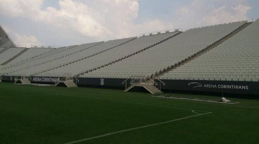 Itaquerão recebeu elementos do clube e a torcida para ficar com mais cara de Corinthians. Foto: Divulgação/Arena Corinthians