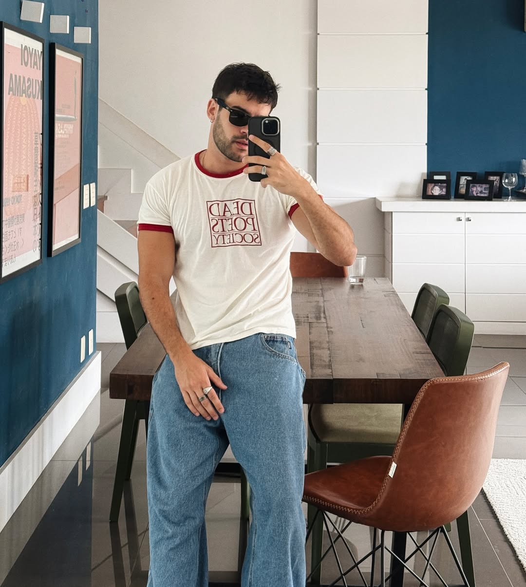Diego Cruz mostra look. Foto: Reprodução Instagram @diegocruz_