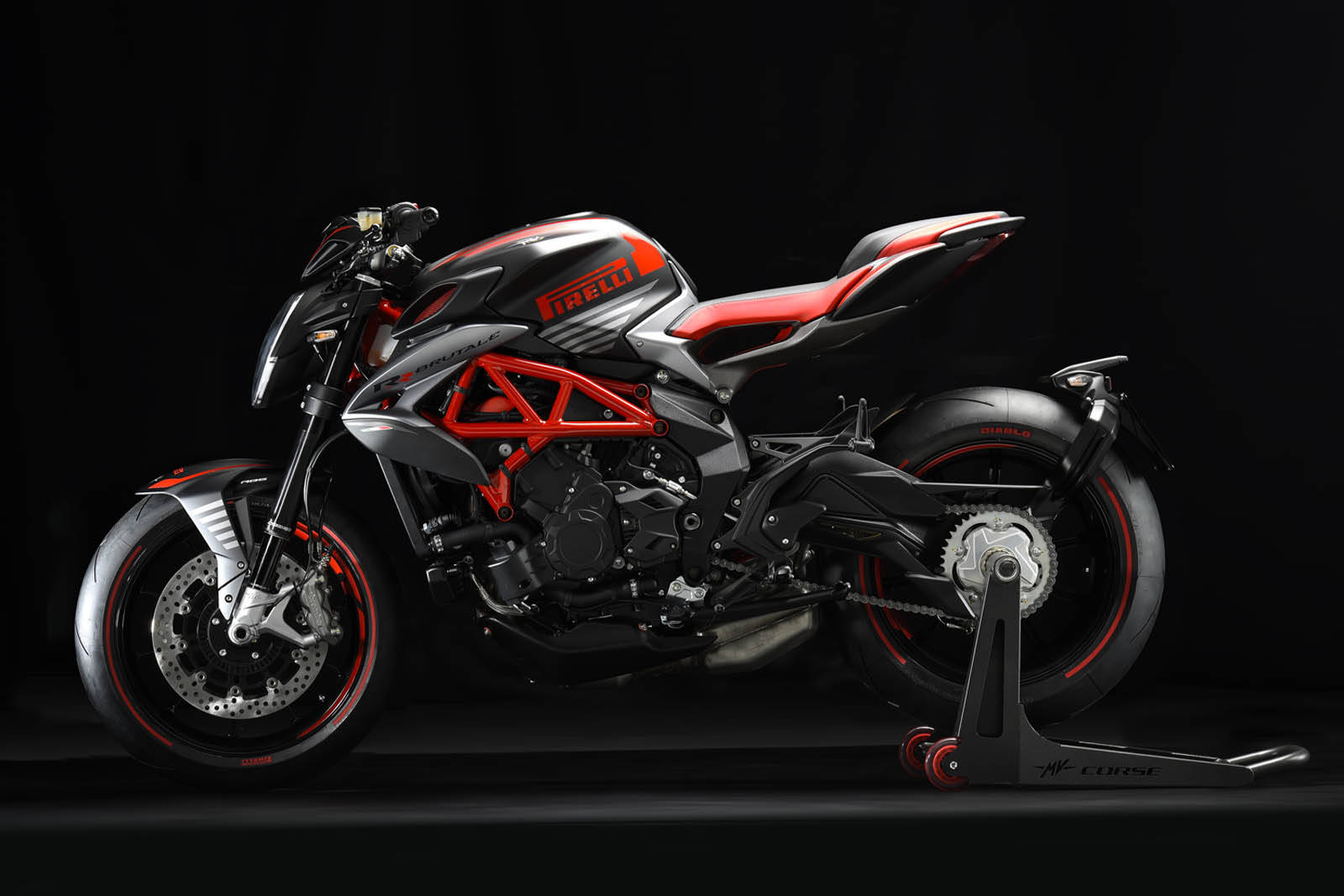 MV Agusta Brutale Pirelli . Foto: Divulgação