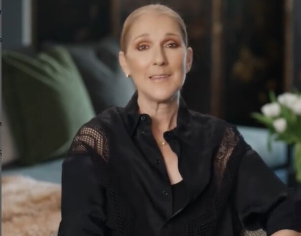 A cantora Celine Dion, que recebeu em dezembro de 2022 o diagnóstico de uma doença rara e incurável, fez uma aparição em vídeo no dia 13/05/2025.

 Reprodução: Flipar