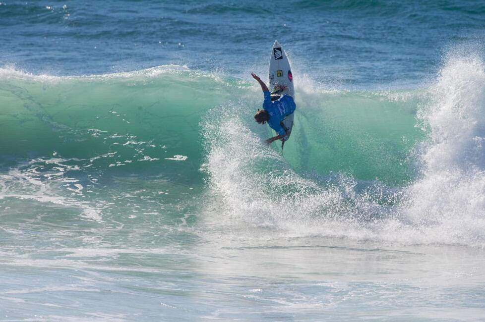 O surfista Ian Gouveia teve um ótimo desempenho na "perna europeia", que o garantiu o quinto lugar no ranking geral da WQS. Foto: WSL/ Laurent Masurel