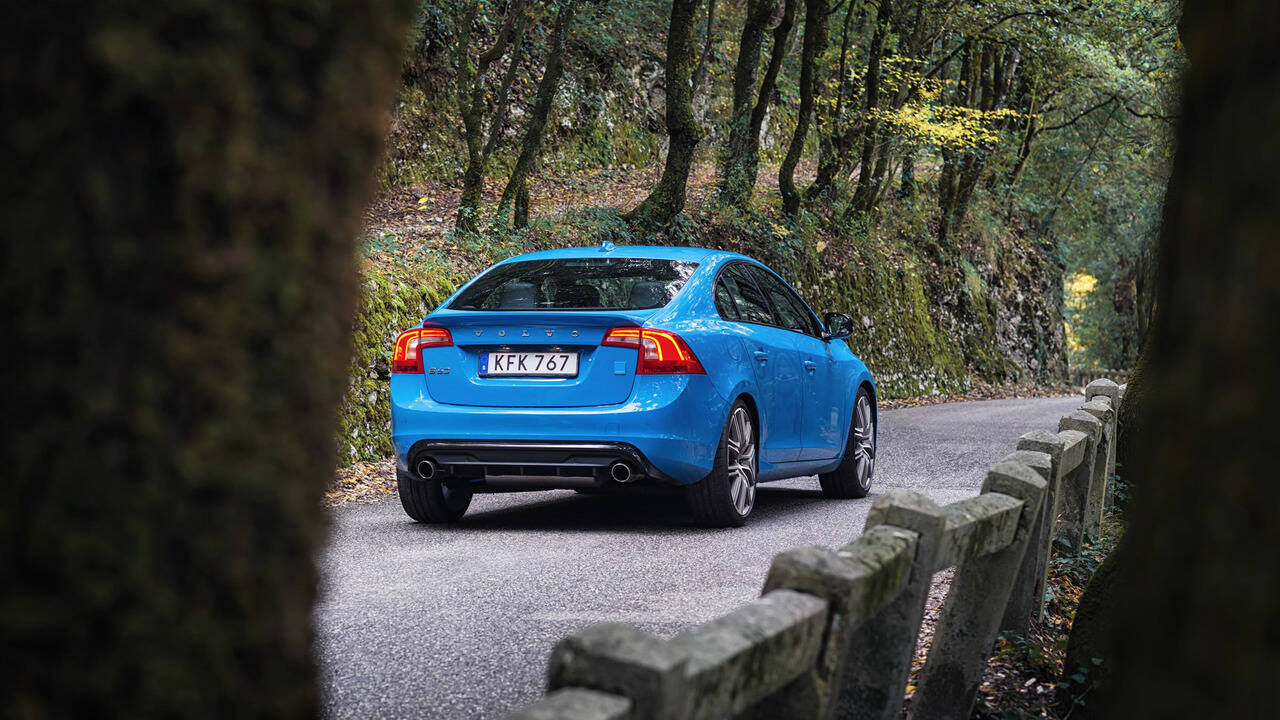 Volvo S60 e V60 Polestar. Foto: Divulgação