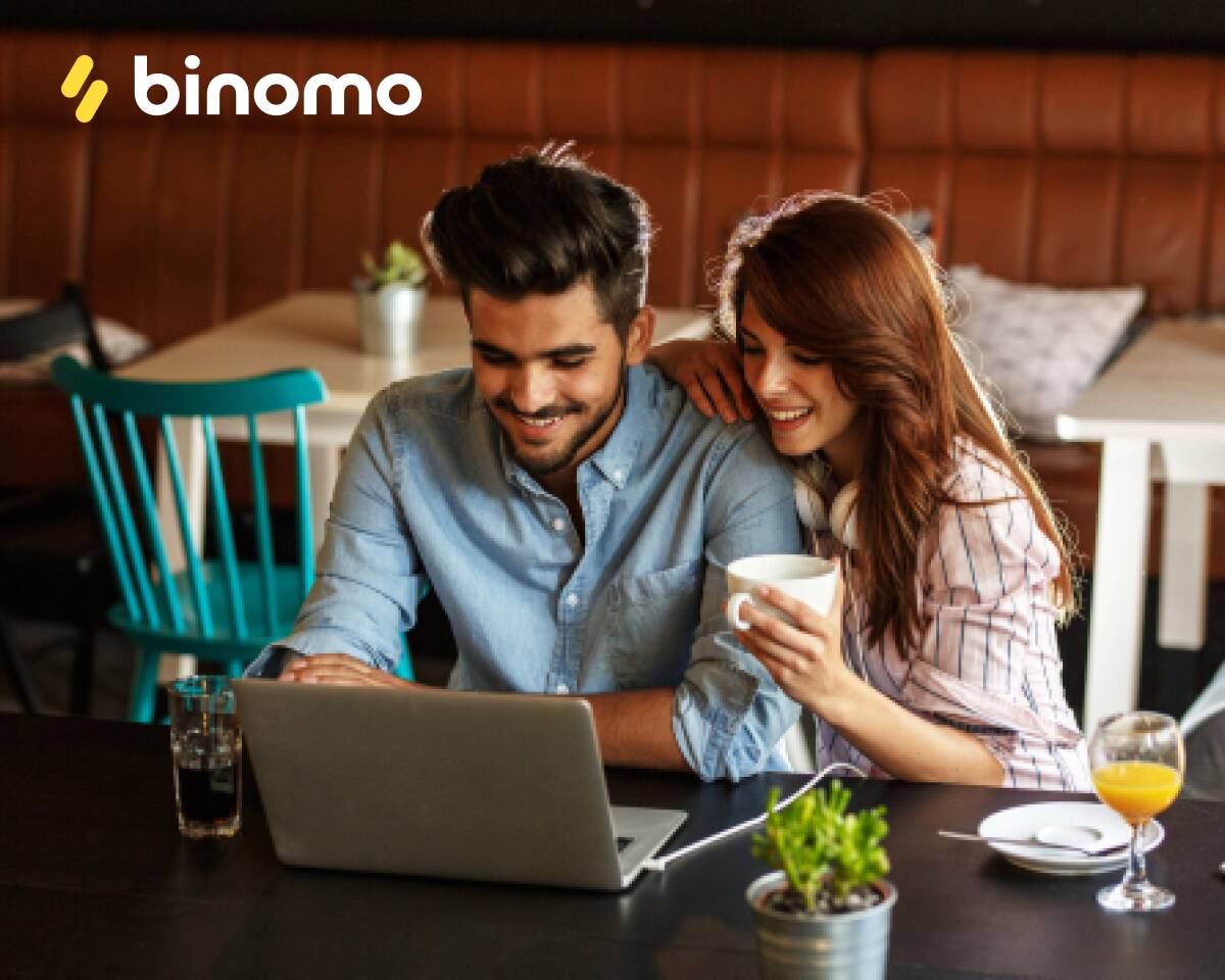 Plataforma online Binomo oferece chance de incrementar a renda. Foto: Divulgação/Binomo