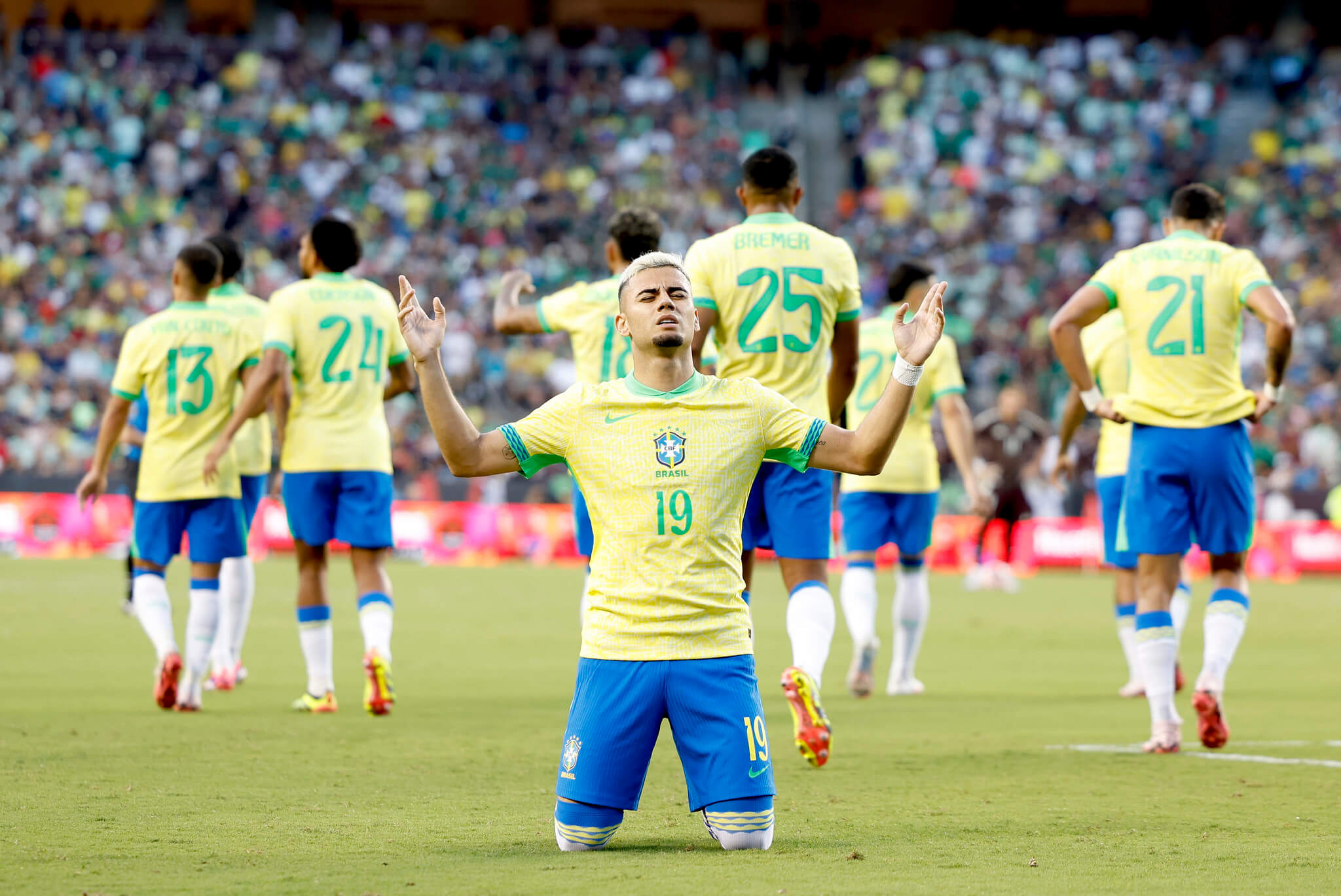 Brasil x México - Amistoso Rafael Ribeiro / CBF