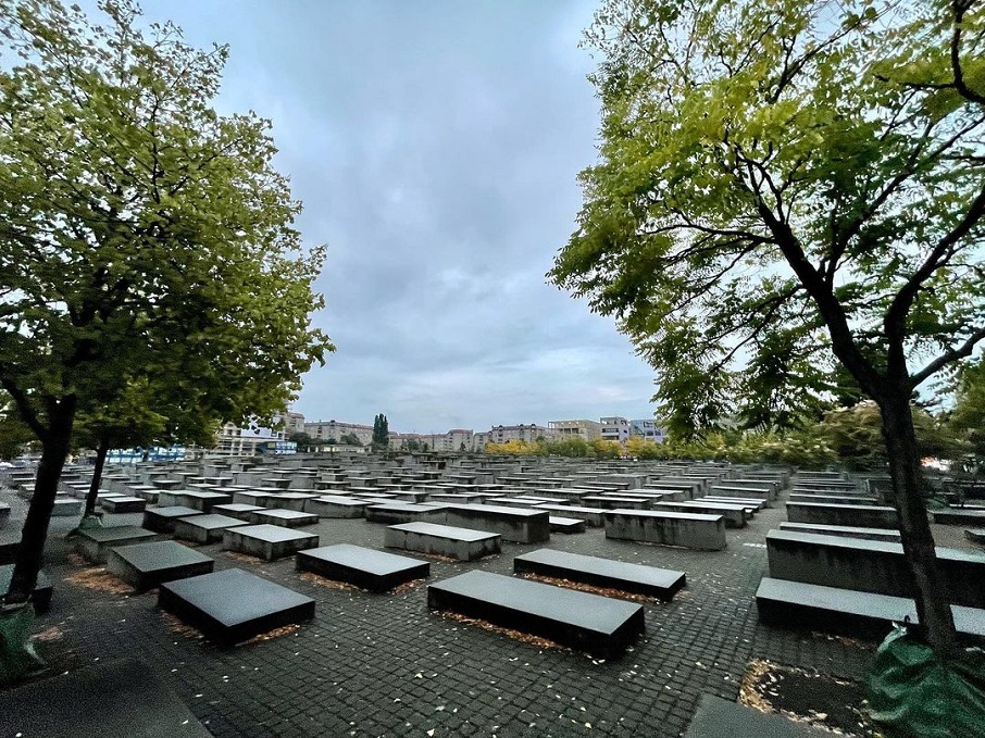 Memorial do Holocausto, em Berlim.. Foto: Reprodução/Instagram @simply_bg 30.09.2022
