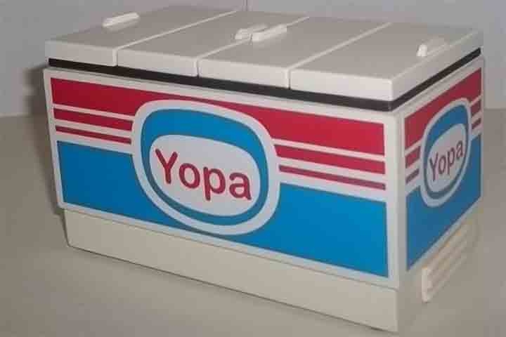 Apesar do sucesso nos anos 1990, a Yopa perdeu espaço com a virada do século e foi substituída pela marca Nestlé. No entanto, deixou muitas pessoas órfãs de seus sabores e sensações. Reprodução: Flipar
