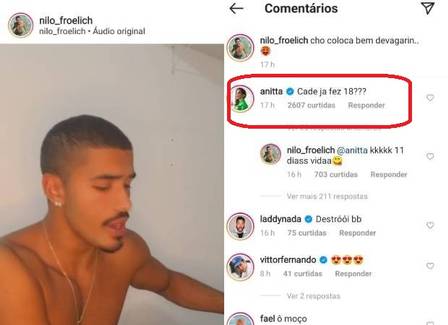 Luísa Sonza é flagrada com ex-crush de Anitta. Foto: Reprodução