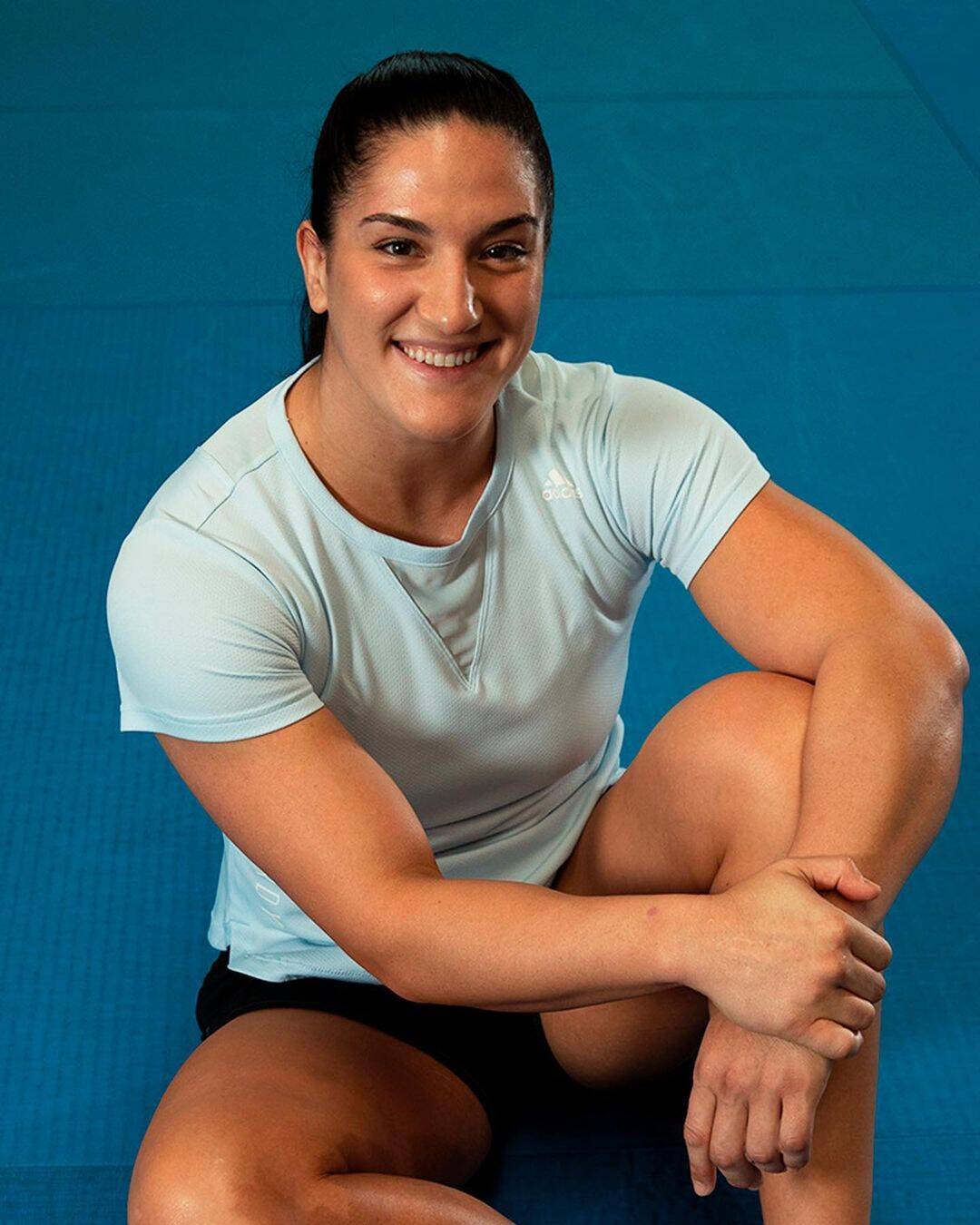 Mayra Aguiar, atleta da Sociedade de Ginástica Porto Alegre