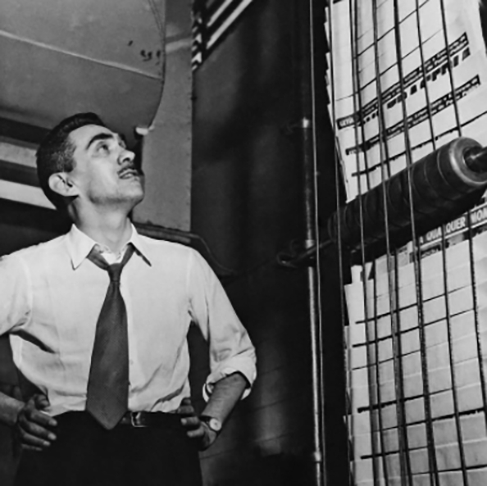 Samuel era filho do jornalista e empresário Samuel Wainer (foto), grande nome da Comunicação no Brasil, fundador do jornal Última Hora, e da jornalista Danuza Leão. Reprodução: Flipar