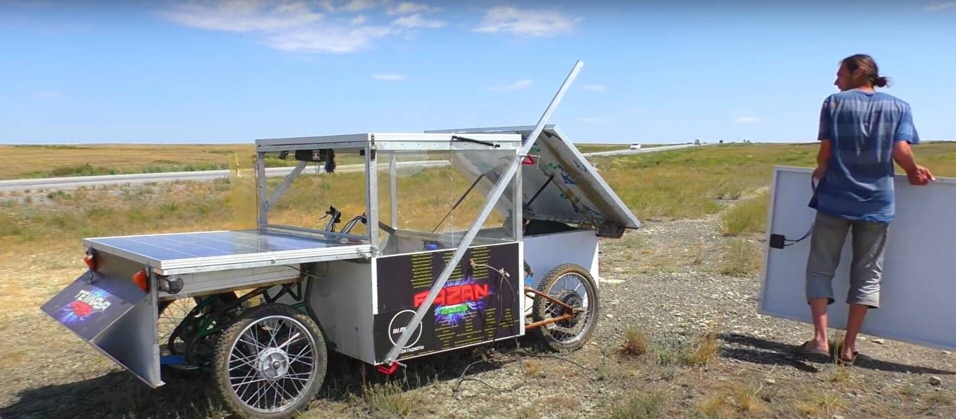 Russo de 23 anos cria carro elétrico movido a energia solar | Carros | iG