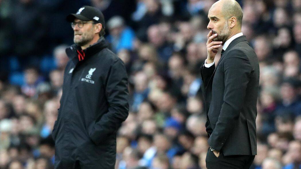Klopp e Guardiola falam sobre partida entre Liverpool e Manchester City Reprodução