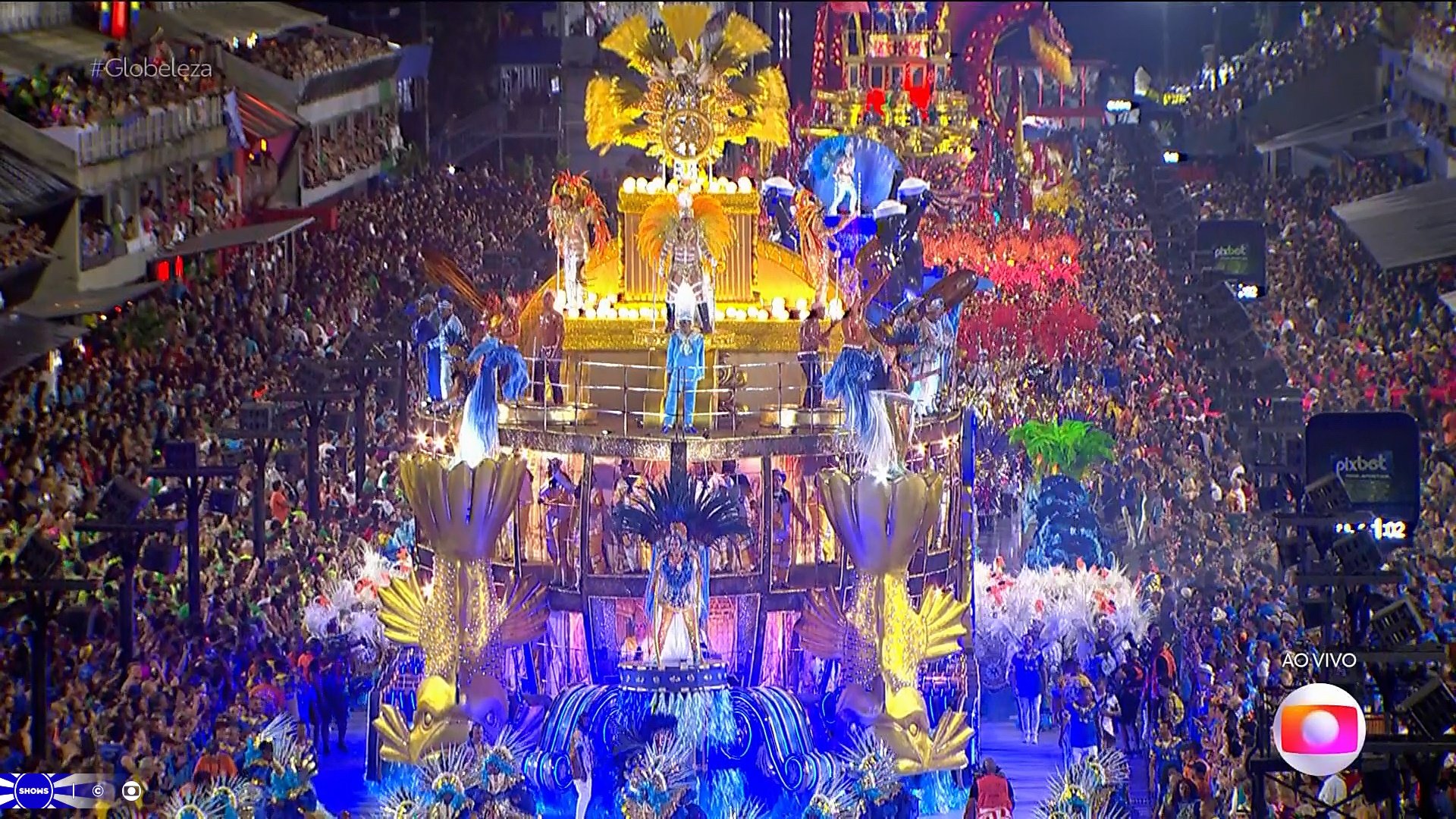 Carnaval RJ: Paraíso de Tuiuti Reprodução/TV Globo