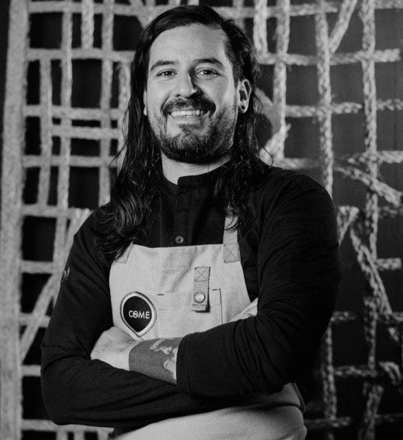 Além das categorias tradicionais, foram dados outros prêmios, como de Criatividade, para Paco Méndez (restaurante COME, em Barcelona) e Melhor Próxima Geração, que foi para a chef Michele Lazzarini, da Itália. Reprodução: Flipar