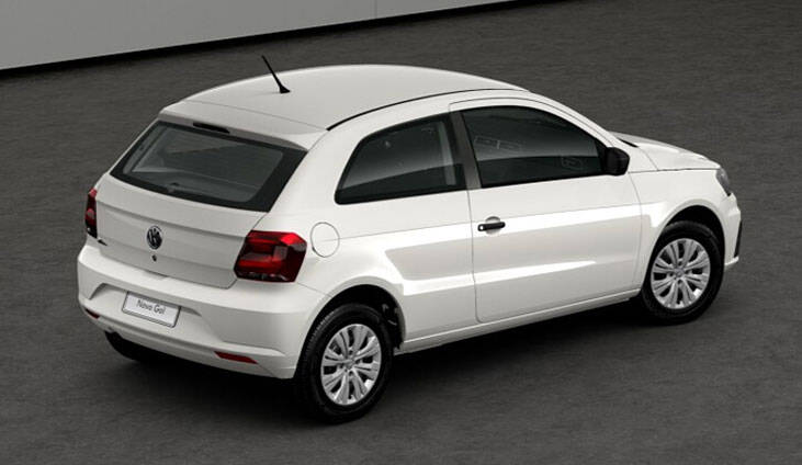 Volkswagen Gol 1.0 Trendline 2-portas Reprodução/Volkswagen