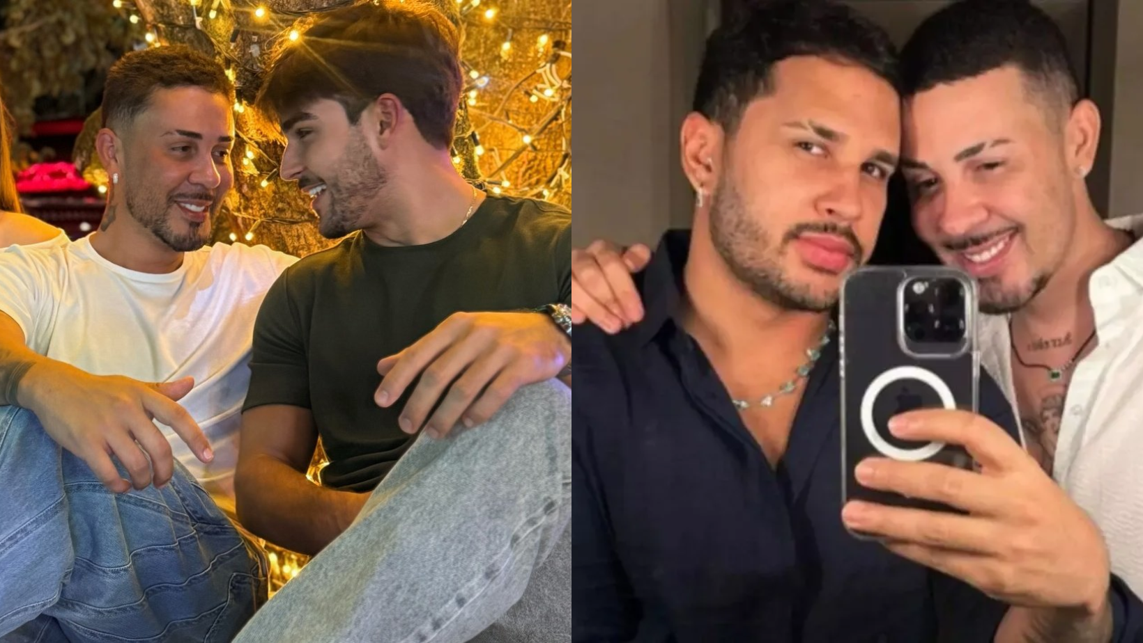 Carlinhos Maia e Lucas Lobato; humorista é ex de Lucas Guimarães. Foto: Reprodução/ Instagram