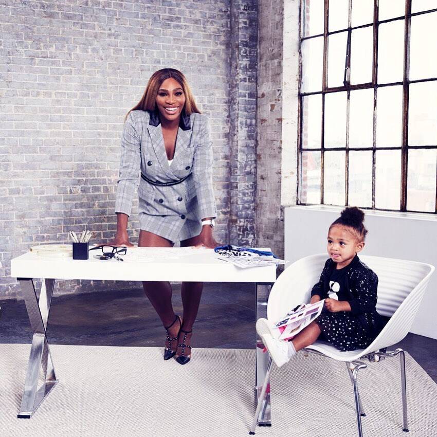 Filha de Serena Williams. Foto: Instagram