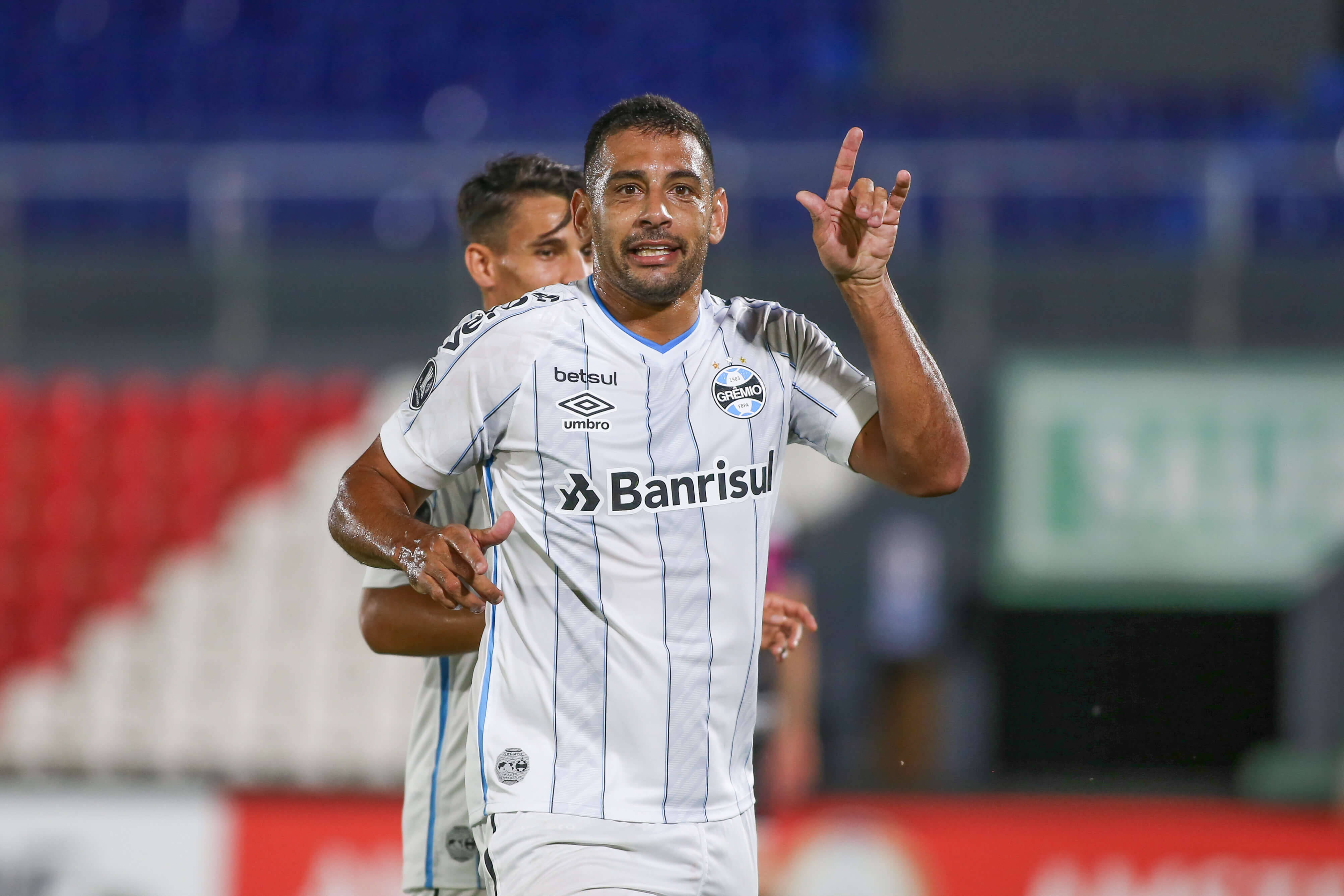 Del Valle x Grêmio. Foto: Reprodução / Twitter Conmebol