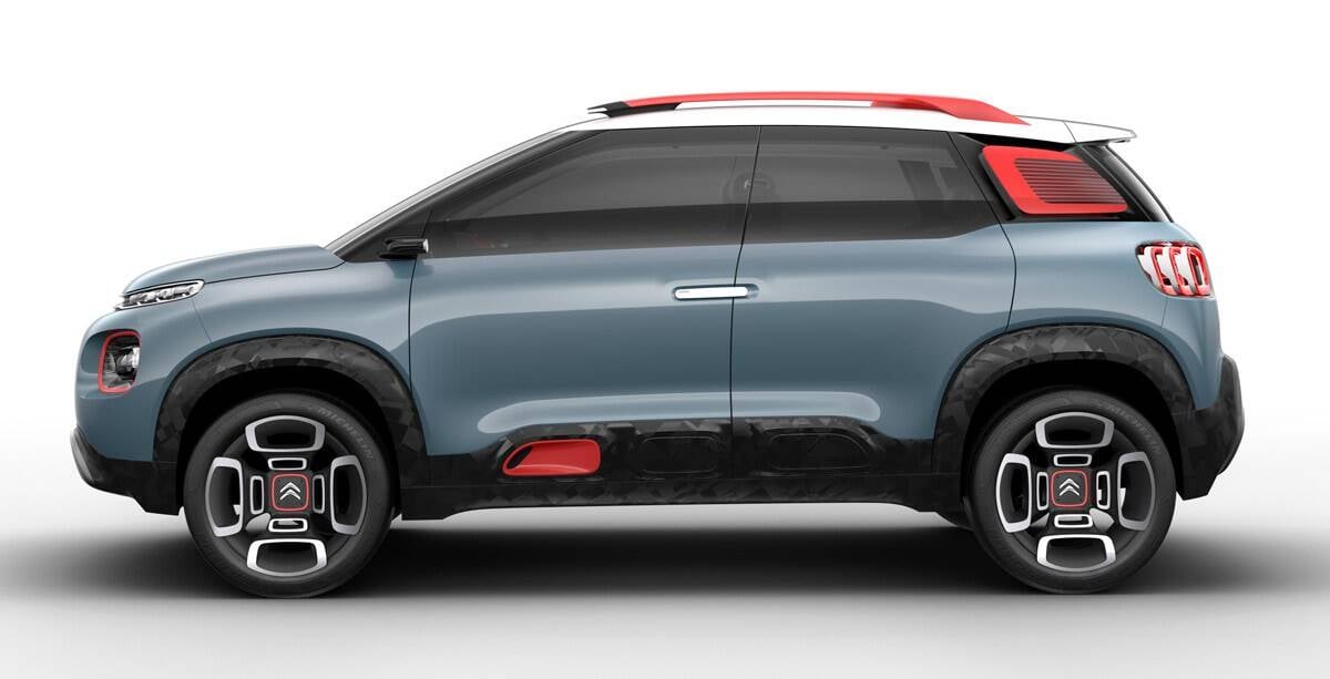 Citroën C-Aircross Concept. Foto: Divulgação