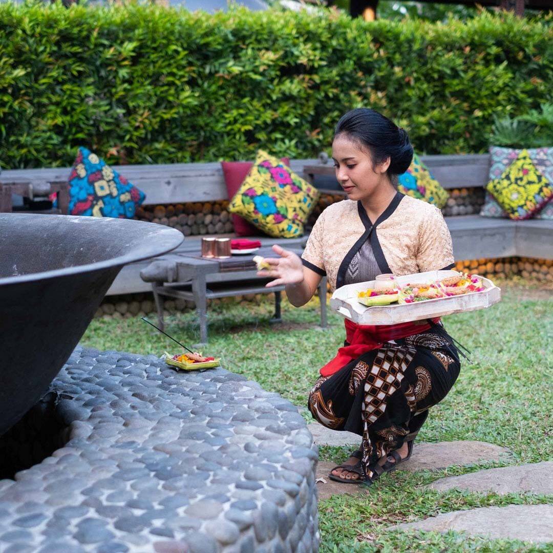 Detalhes do hotel Capella Ubud. Foto: Reprodução/Instagram/@capellaubud