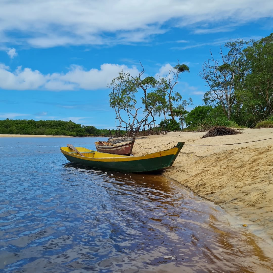 Caraíva - Porto Seguro (BA). Foto: Reprodução das Redes Sociais