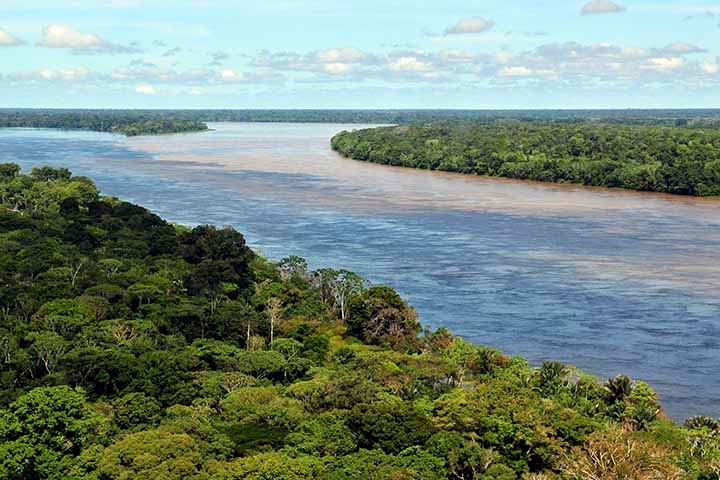 Dessa forma, a equipe estimulou o volume total de água doce nos rios (armazenamento fluvial) entre 1980 e 2009, assim como mapeou os resultados para as principais regiões hidrológicas do planeta.  Reprodução: Flipar