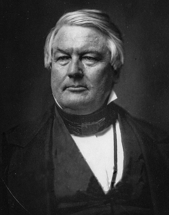 Este é Millard Fillmore (1800-1874), que foi presidente dos EUA de 1850 a 1853. Tirando uns quilinhos, seria quem?