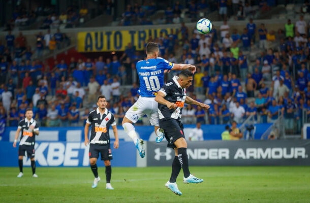 17ª rodada do Campeonato Brasileiro de 2019: Cruzeiro 1 x 0 Vasco, no Mineirão - Gol: Maurício (CRU).