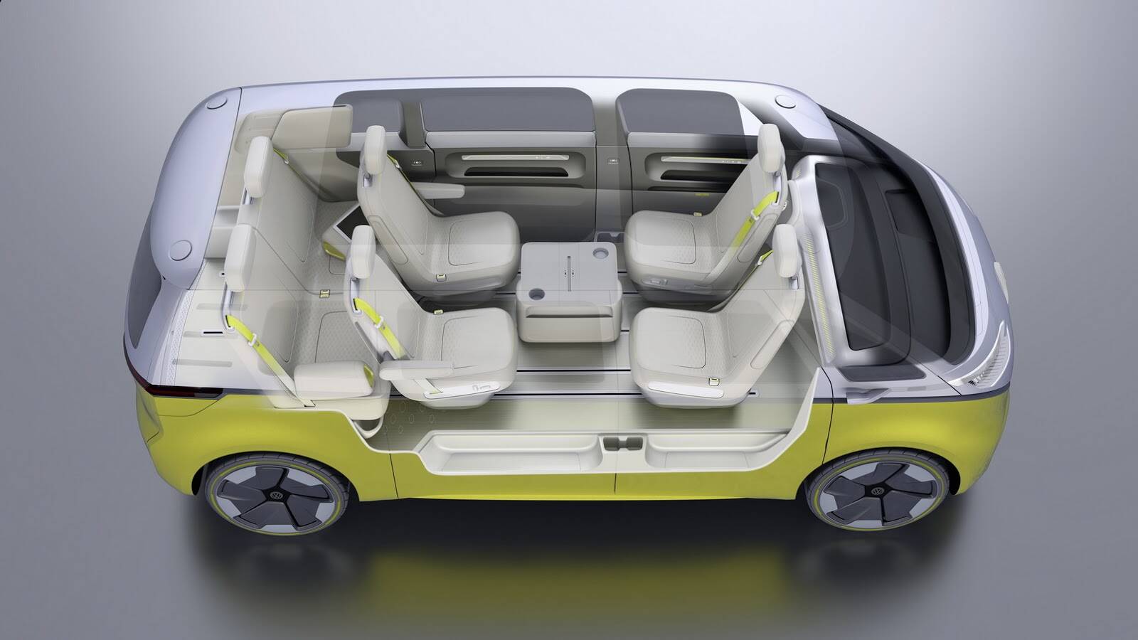 Volkswagen I. D. Buzz Concept. Foto: Divulgação