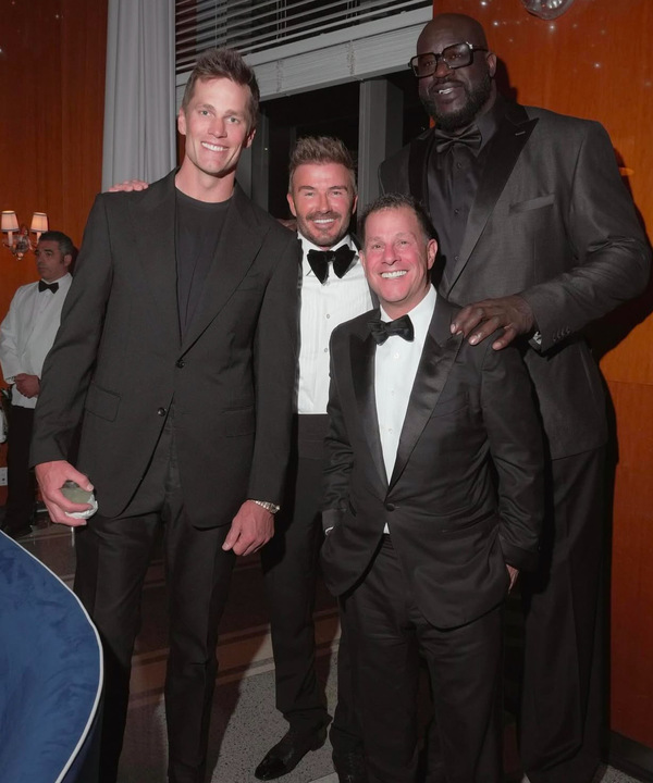David Beckham e amigos. Foto: Reprodução: Instagram