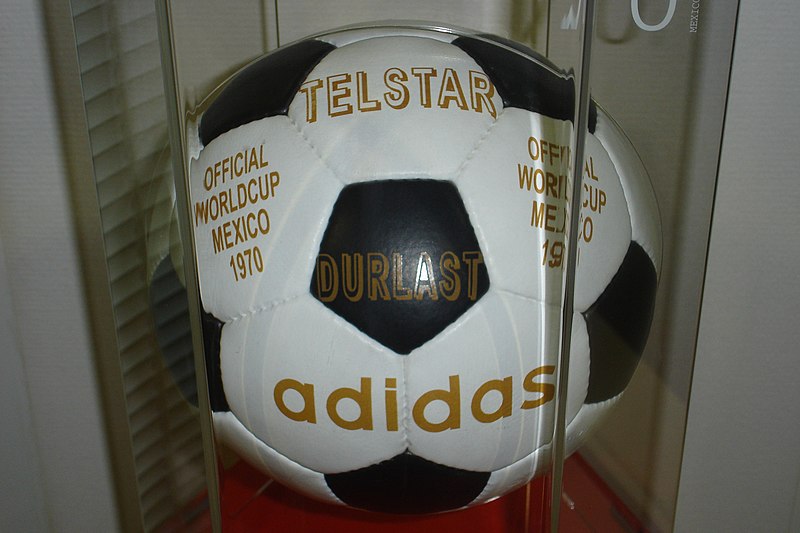 1970 (México) - Telstar. Foto: Reprodução / Wikimedia Commons