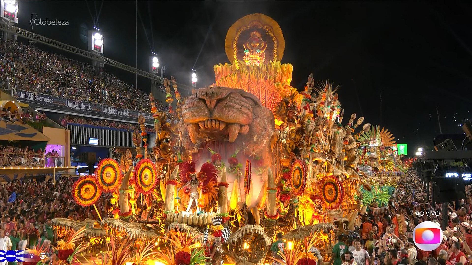 Carnaval RJ: Grande Rio Reprodução/Globo