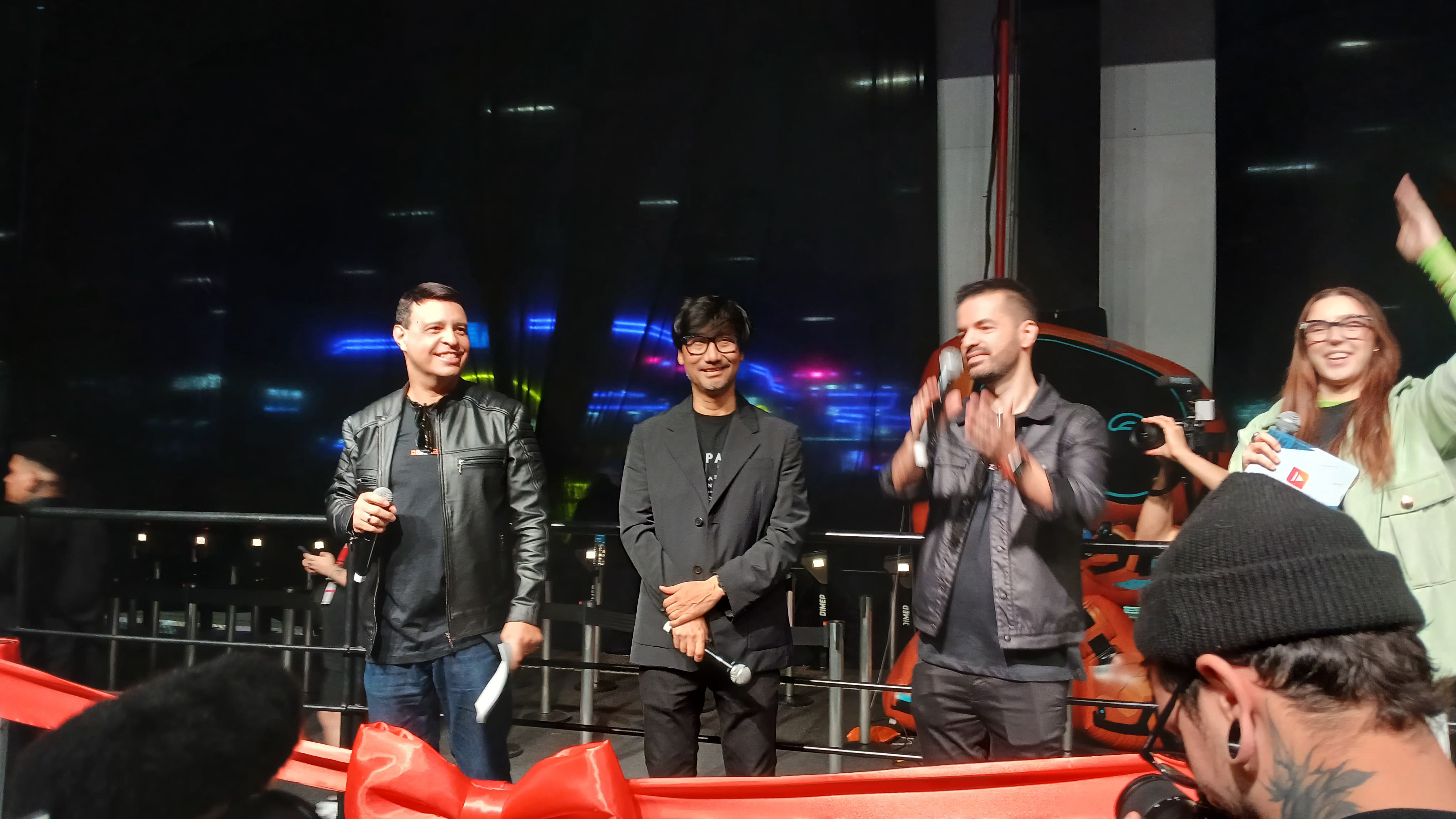 Hideo Kojima na BGS 2025. Foto: Arthur Felipe Farias Portal iG