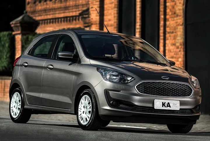 Ford Ka Hatchback (foto) e Sedan, teste em 2020 - Proteção para adultos: 34% Reprodução: Flipar