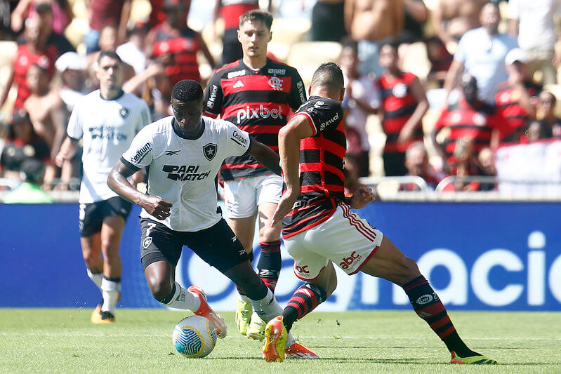 Flamengo x Botafogo Vitor Silva/Botafogo