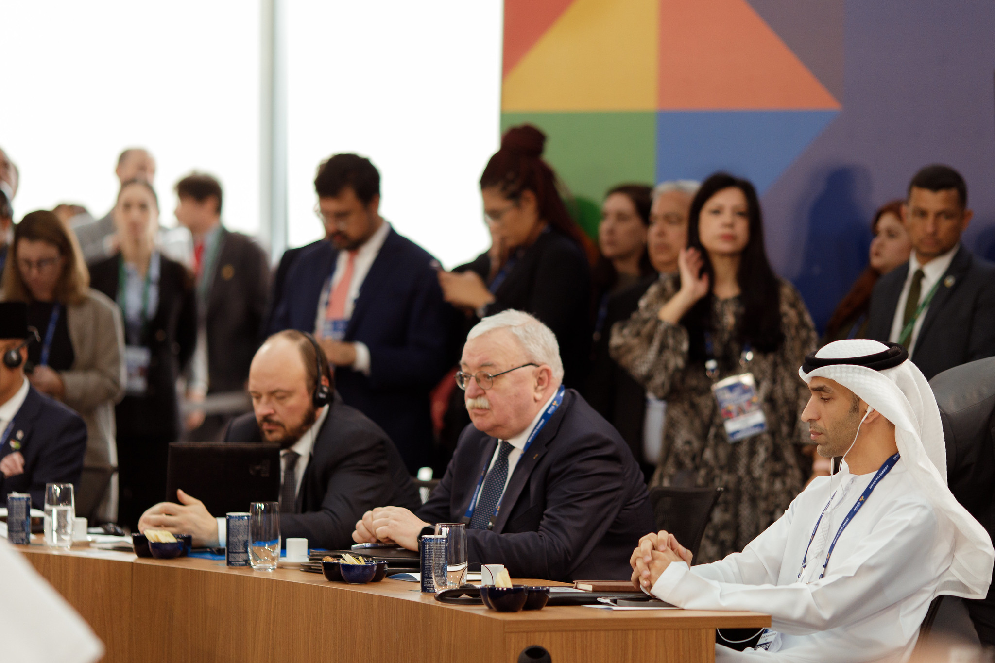 Convidados escutaram o discurso de Lula. Foto: Isabela Castilho | BRICS Brasil