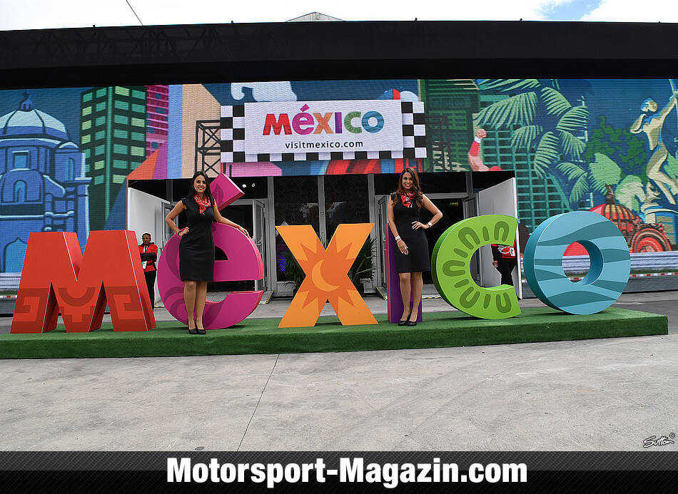 Grid girls embelezaram o GP do México de Fórmula 1. Foto: Motorsport Magazin