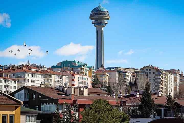 A cidade de Ancara tem 101 anos, completados em 101 anos, e - diferentemente do que muitas imaginam - é a capital se tornou a capital da Turquia.  Reprodução: Flipar