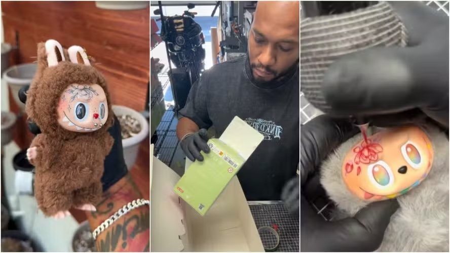 E um professor de arte chamou a atenção na internet ao transformar em negócio essa febre. Afinal, Ellis Stephens começou a personalizar os itens à sua maneira para revendê-los a colecionadores. Reprodução: Flipar